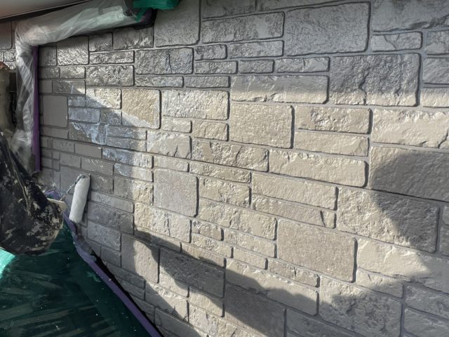 飯田市千栄外壁クリヤー