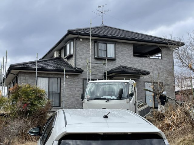 飯田市千栄外壁クリアー