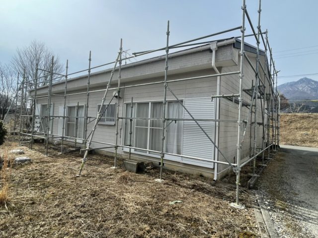 松川町屋根塗装