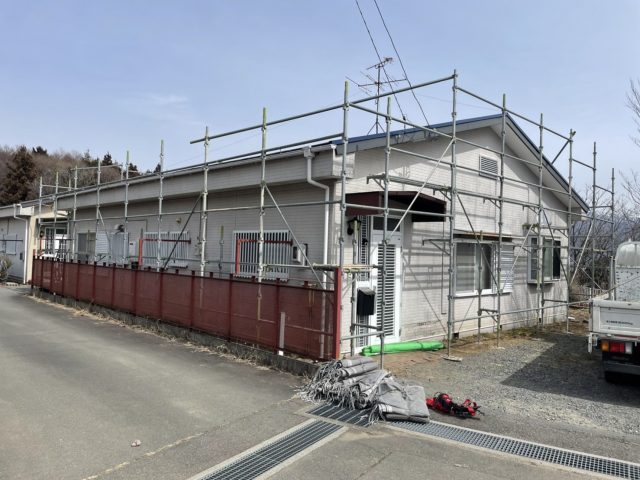 松川町屋根塗装