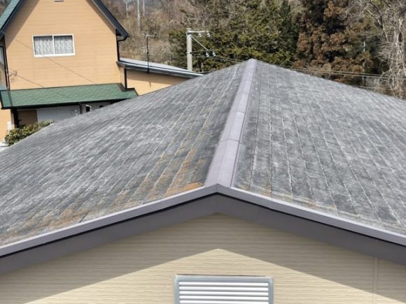 松川町屋根塗装