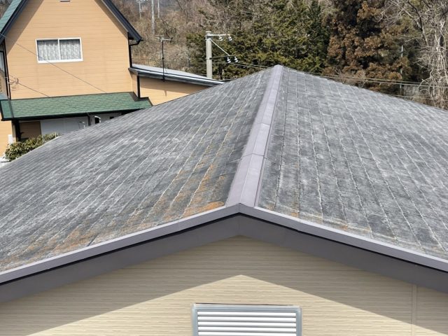 松川町屋根塗装