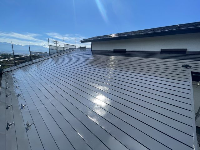 伊那市K邸屋根塗装完成