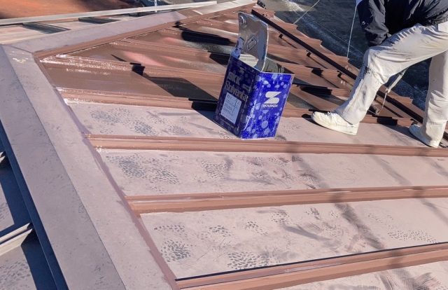 飯田市南信濃屋根塗装