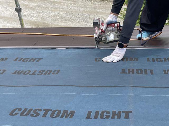 泰阜村屋根カバー