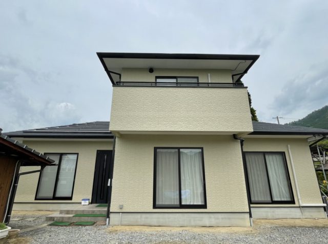 泰阜村外壁塗装