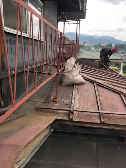 鼎t邸_ベランダ撤去1