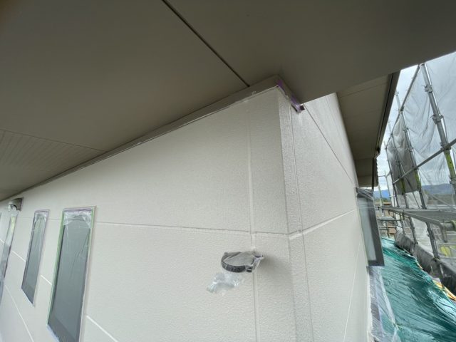 飯田市駄科外壁