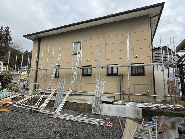 阿南町足場組立