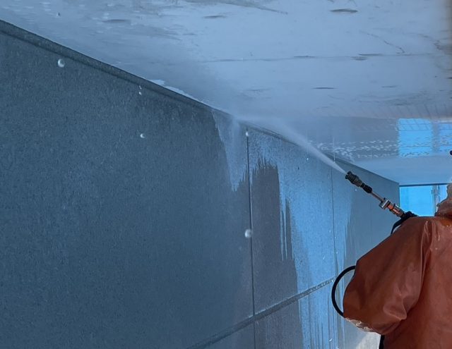 阿南町高圧洗浄