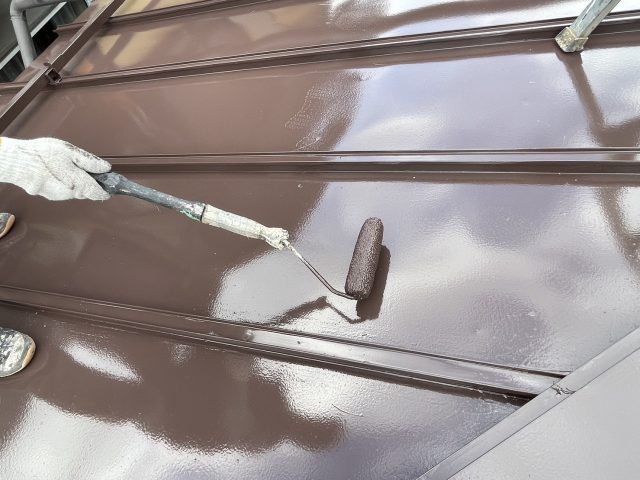 飯田市南信濃屋根塗装