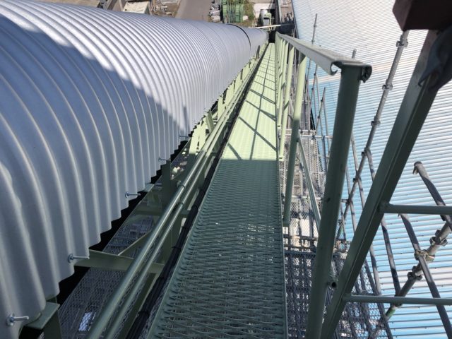 アスザック東御工場上塗り