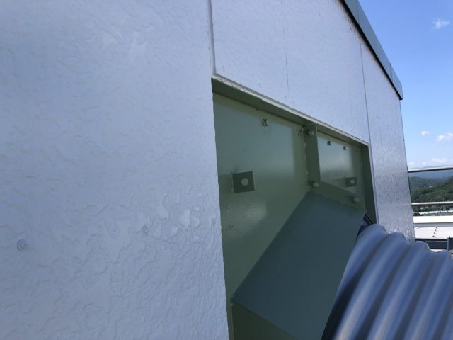 アスザック東御工場上塗り