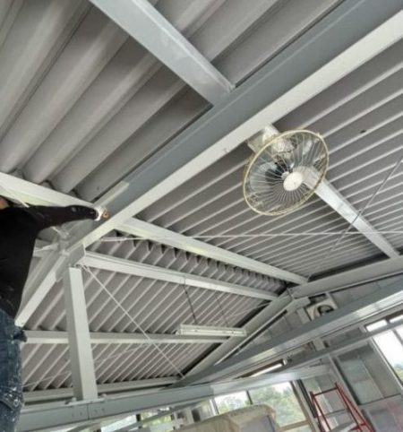 阿智村鉄骨塗装