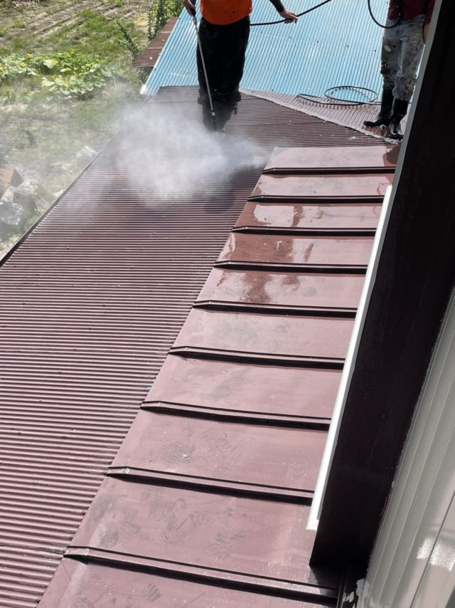 高森町屋根塗装