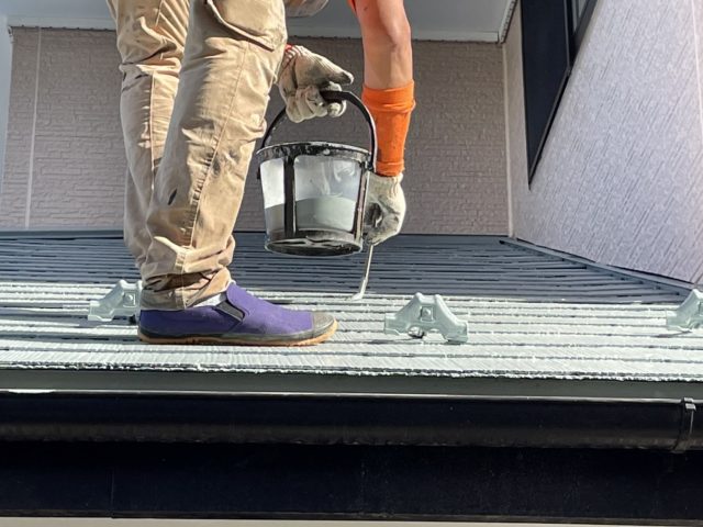 飯田市屋根塗装2