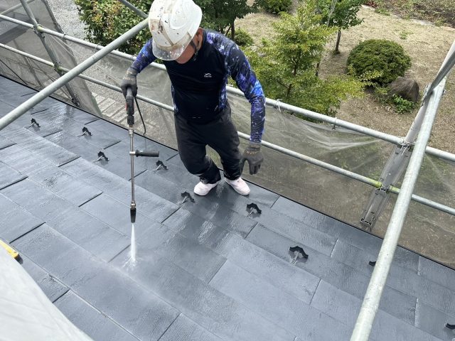 駒ヶ根市飯坂S邸洗浄