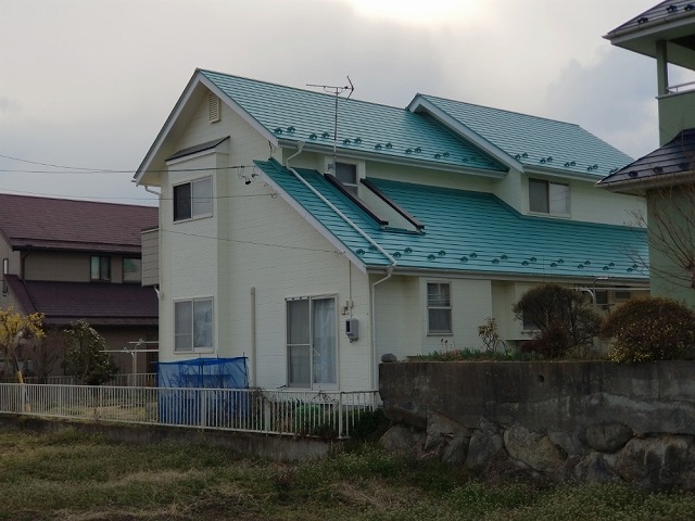 葺き替え工事完成しました