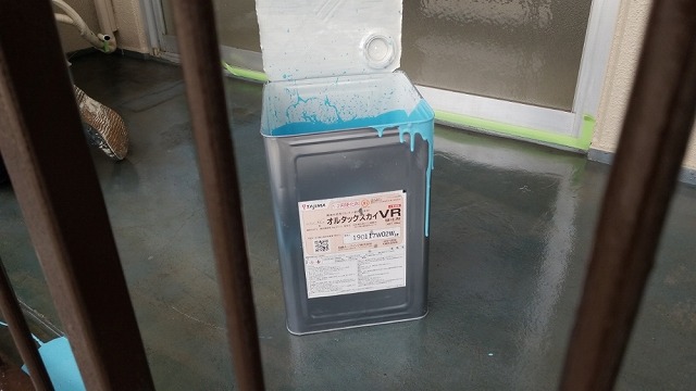 オルタックスカイ防水開始です③