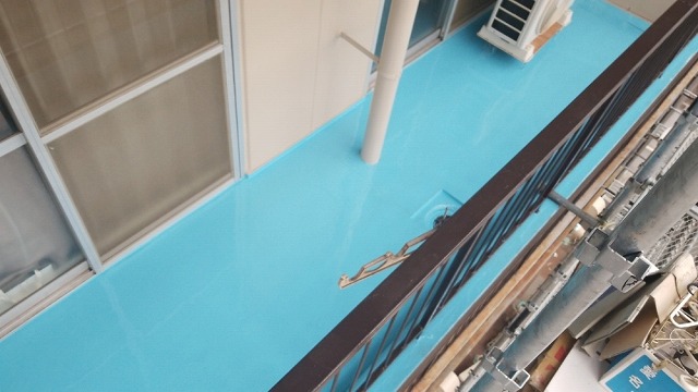 オルタックスカイ防水開始です⑤