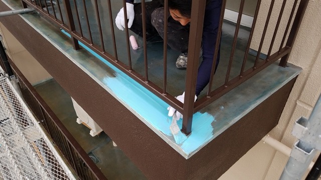 オルタックスカイ防水開始です