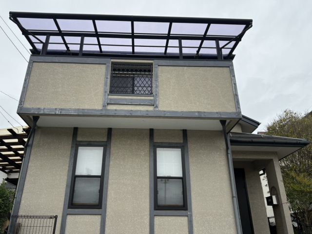 飯田市K邸_外壁施工前