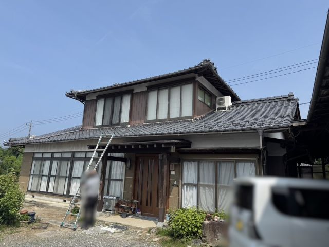 高森町Kさま屋根葺き替え_施工前