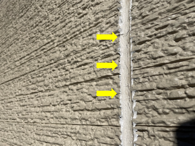 飯田市南信濃コーキング施工前
