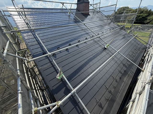 上塗りと仕上げ