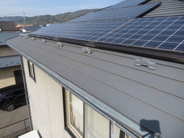 南箕輪村T邸施工前屋根