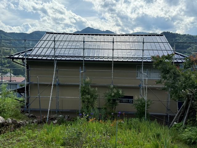 泰阜村H邸_施工後全景