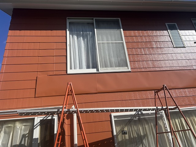 箕輪町N邸外壁塗装完成