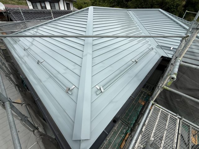 飯田市F邸屋根施工後