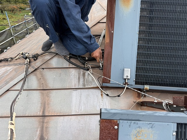 飯田市N邸パネル撤去2