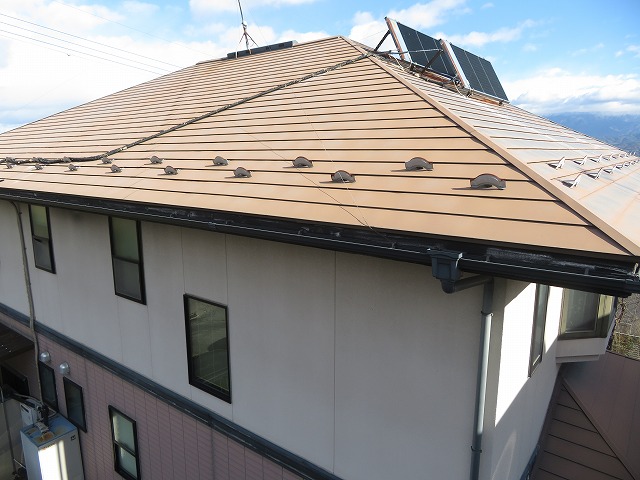 飯田市N邸パネル撤去前1