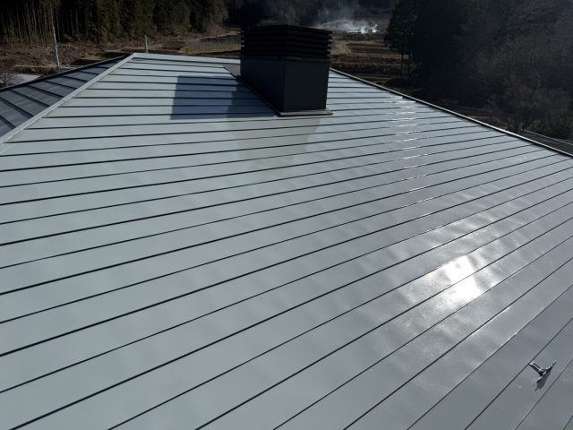 駒ヶ根市K邸施工後屋根