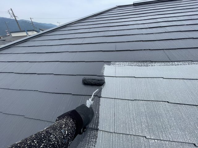 駒ヶ根市T邸中塗り1