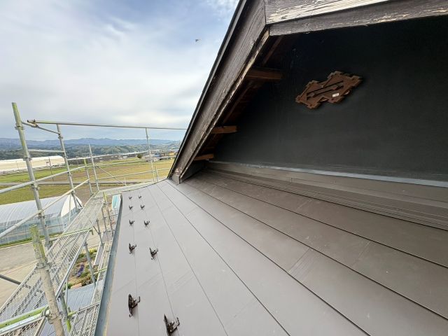 高森町S邸_屋根葺替え施工後