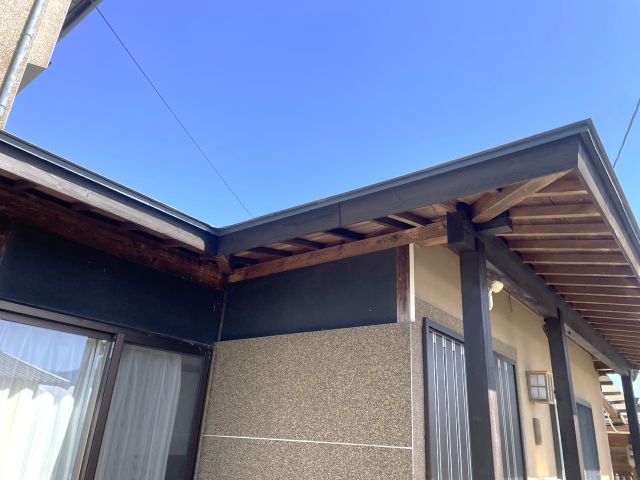 高森町S邸_木部塗装完成