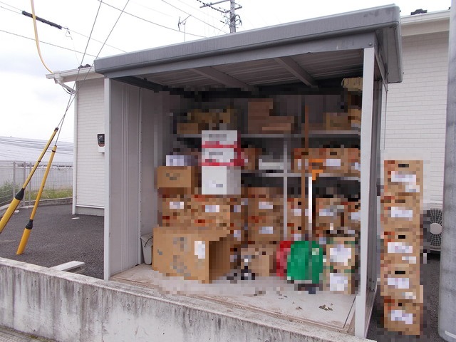 物置の雨漏り修理