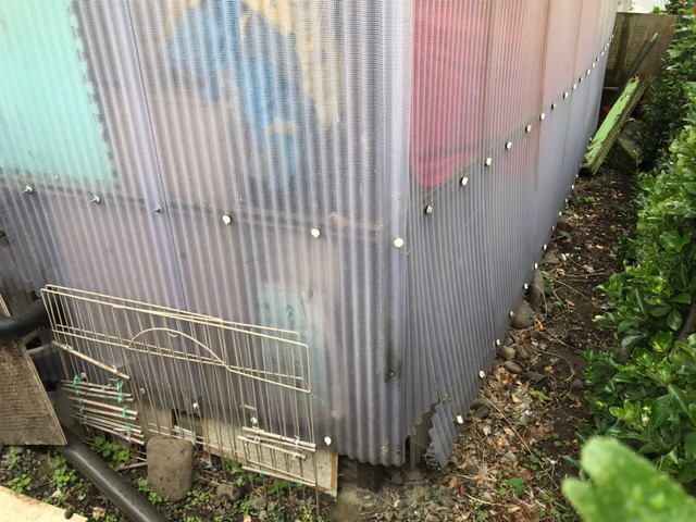 テラス屋根　施工前