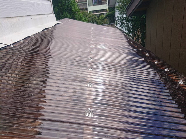 テラス屋根　施工後