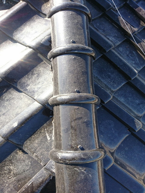 棟瓦　取り直し