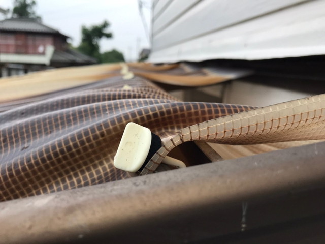 テラス屋根　施工前