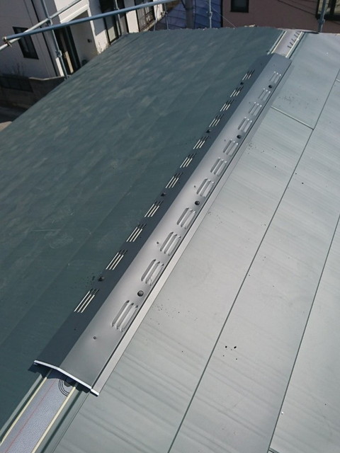 カバー工法　横暖ルーフ