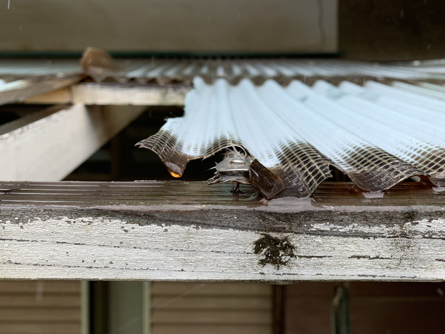 テラス屋根　施工前