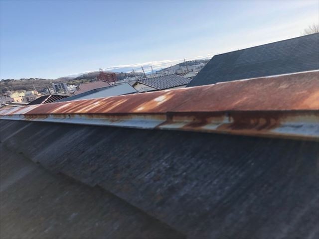 屋根現場調査