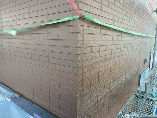 外壁塗装　WBアート　模様