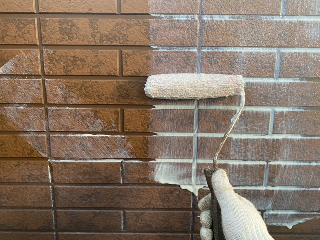 外壁塗装　WBアート　模様