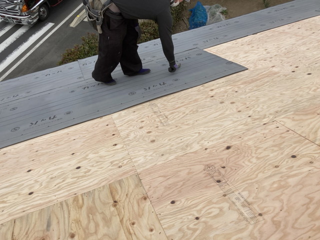 セキスイかわらU　屋根葺き替え